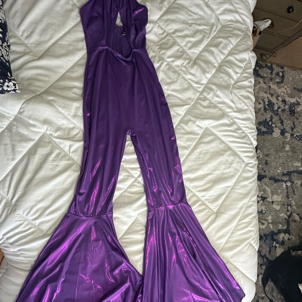 Selena Purple Jumpsuit
